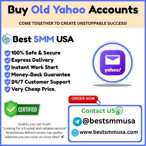 Buy Old Yahoo Accounts